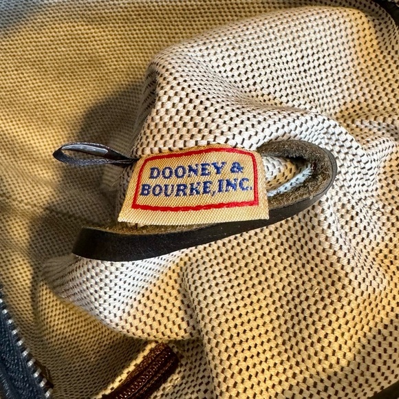 Dooney & Bourke Black Leather Shoulder Bag - Picture 6 of 6